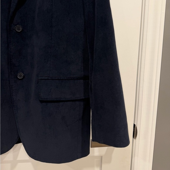 VELVET Dark Blue Men's Blazer, GAP - Picture 4 of 15